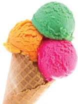 ice cream with smile
